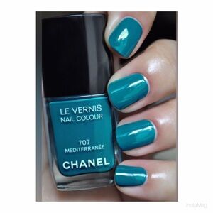 NEW Chanel Le Vernis Nail Colour 707 Mediterranée